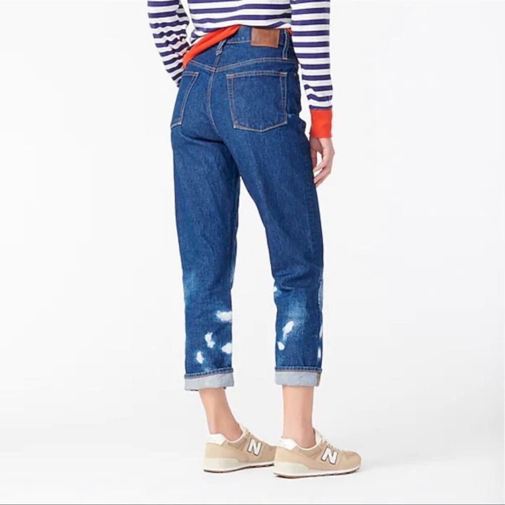 J. Crew Slouchy Boyfriend Jean in Outlaw Wash Size 28